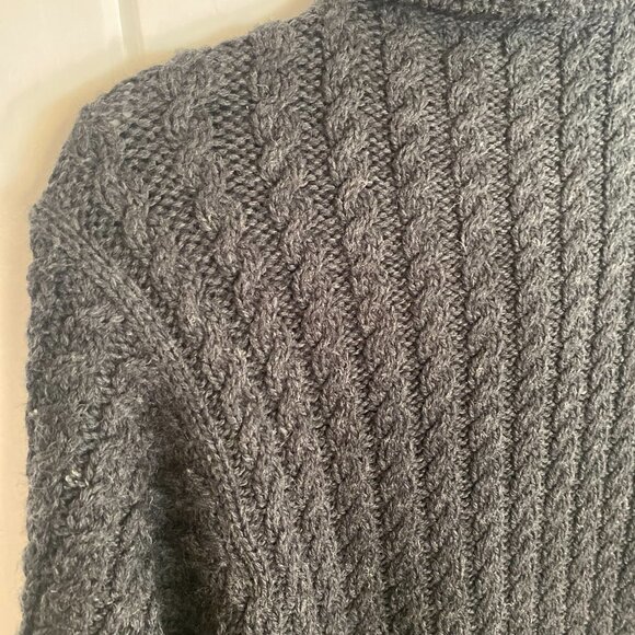 Hand-Finished Sweaters of Ireland Wool Cardigan - Picture 10 of 10